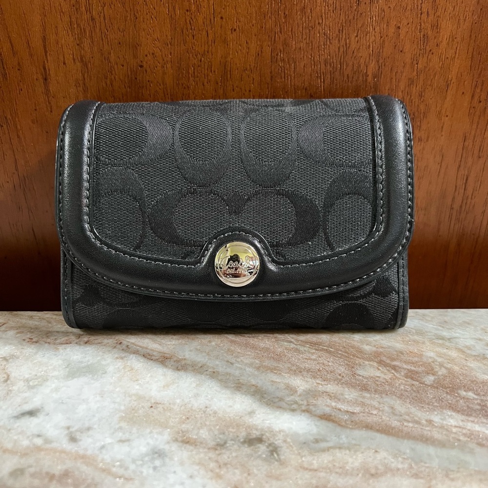 Coach folded wallet